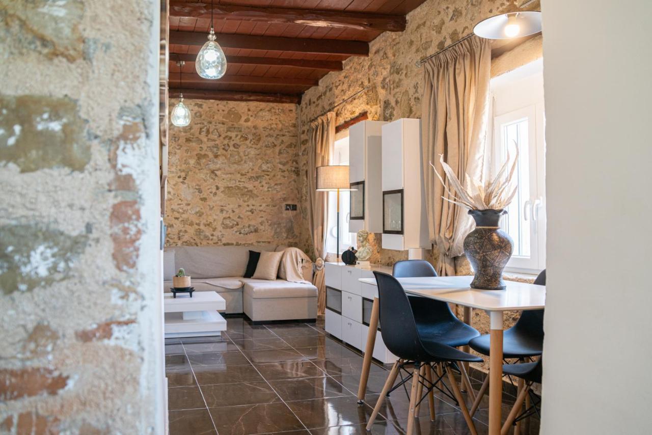 Olea Stone House Near The Sea Villa Notos Exterior photo